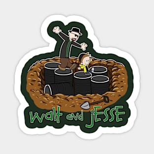 Walt and Jesse Sticker